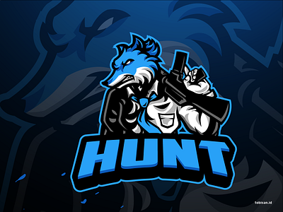 Hunt createralabs design hunt illustration logo ui vector