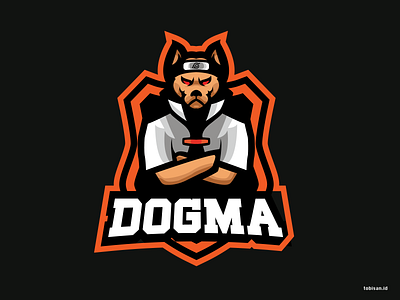 Dogma animasi createralabs design dog illustration logo ui vector