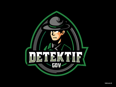 Detektif Gov createralabs detektif gov goverment illustration logo ui vector