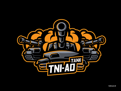 TANK TNI-AD animasi createralabs design illustration logo ui vector