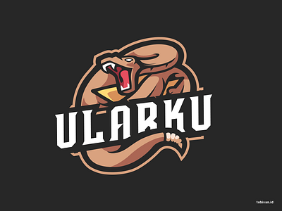 Ularku animal animasi createralabs design illustration logo snack ui ular vector