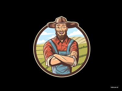 Farmer animation branding createralabs design farmer illustration logo ui ux vector