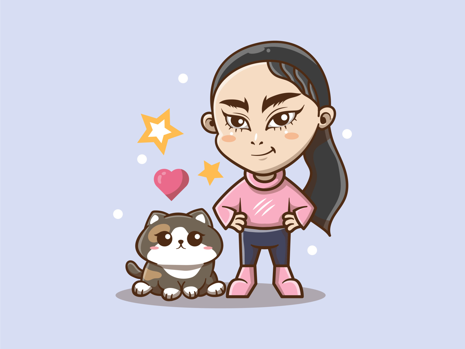 Cute Chibi Mascot by Supercutecandy on Dribbble