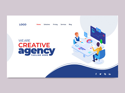 Agency Landing Page Design