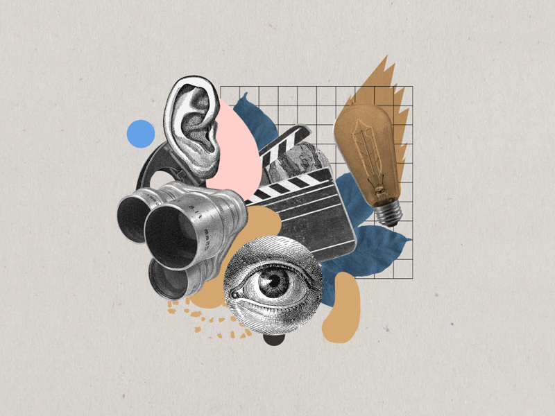 Cinema II artwork collage collageart concept cover art gif graphicdesign illustration illustration art illustration design loop motion poster visual visual art