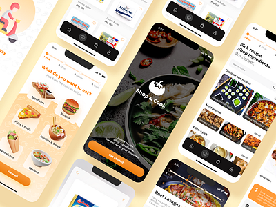 Shop & Cook App