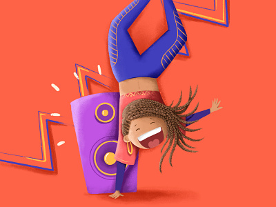 Getting in the Groove by Maitreyi Ghosh on Dribbble