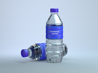 Water Bottle 3D cinema 4d design