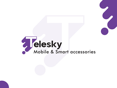 Telesky logo branding design logo logodesign