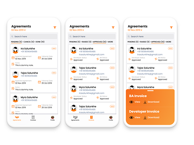 CRM Orange Theme