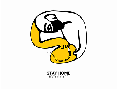 our logo gets it, do u? socialdistancing stayhome staysafe