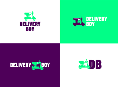 DeliveryBoy Logo deliverylogo motorcycle