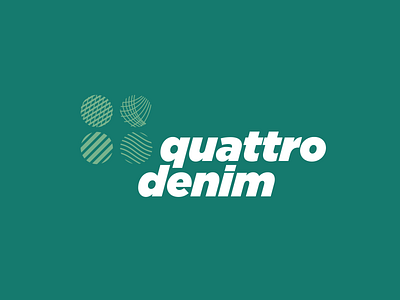 Quattro Denim - Jeans Branding branding fashion jeans logo