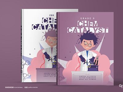 Chem-Catalyst BookCover design illustration