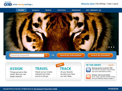 Online Learning Exchange home page