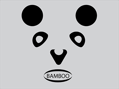 DAY 3 bamboo dailylogochallenge day3 feedback logo minimal modern panda