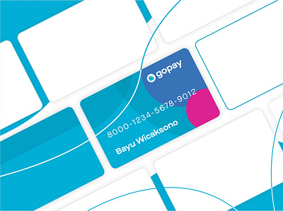 GOPAY Card Design card design gojek gopay payment