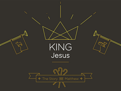 King Jesus v2 brand church king royal sermon