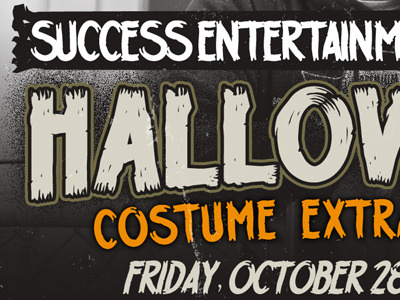 Halloween Party Flyer costume flyer halloween hip hop party print promotional rap urban