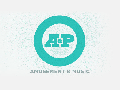 A&P branding identity logo music
