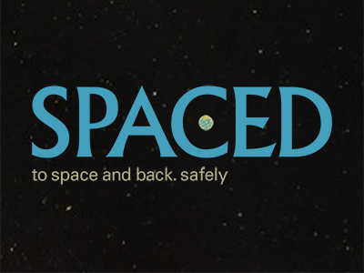 SPACED logo logo space spaced spacedchallenge travel