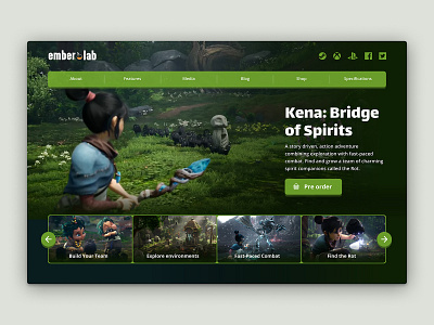 Daily UI 003 Landing page 003 branding daily ui daily ui 003 design figma gaming landing page landingpage layout ui