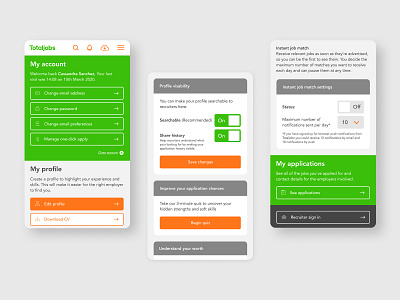 Daily UI 007 settings 007 branding daily 100 challenge design figma mobile settings ui ux