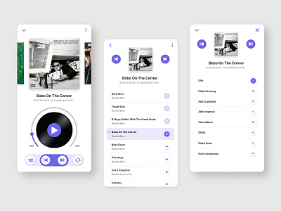 Daily UI 009 Music Player