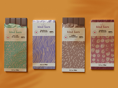 the kind bars / handmade vegan chocolate bars chocolate handmade packaging packaging design vegan