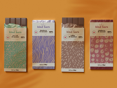 the kind bars / handmade vegan chocolate bars chocolate handmade packaging packaging design vegan