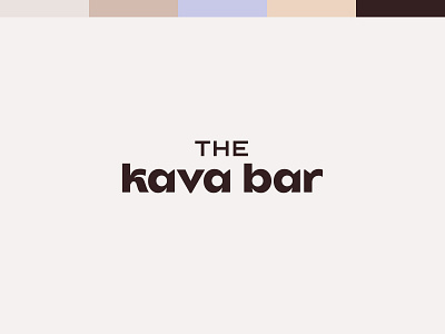 the kava bar brand identity