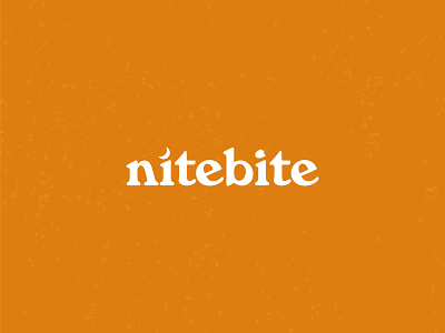 nitebite / Healthy Late-Night Snack Bar / Brand Identity Design brand identity design healthy logo logo design snackbar