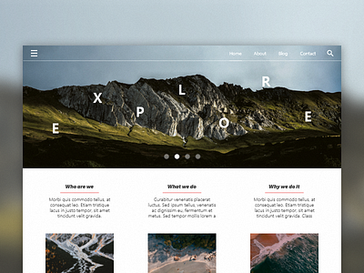 Travel Landing Page