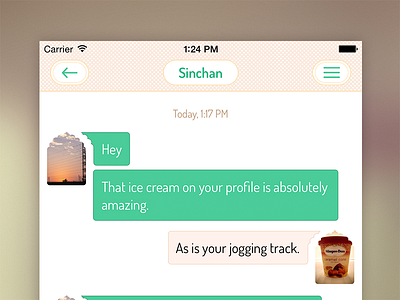 Deshtiny Chat app architecture chat dating deshtiny flat design india ios matchmaking