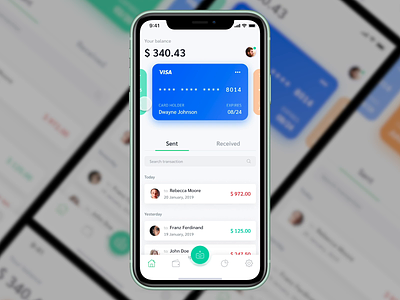 Payment app | Concept Design app concept credit card creditcard design doizyn figma figmadesign finance mobile app design prototype ui ux