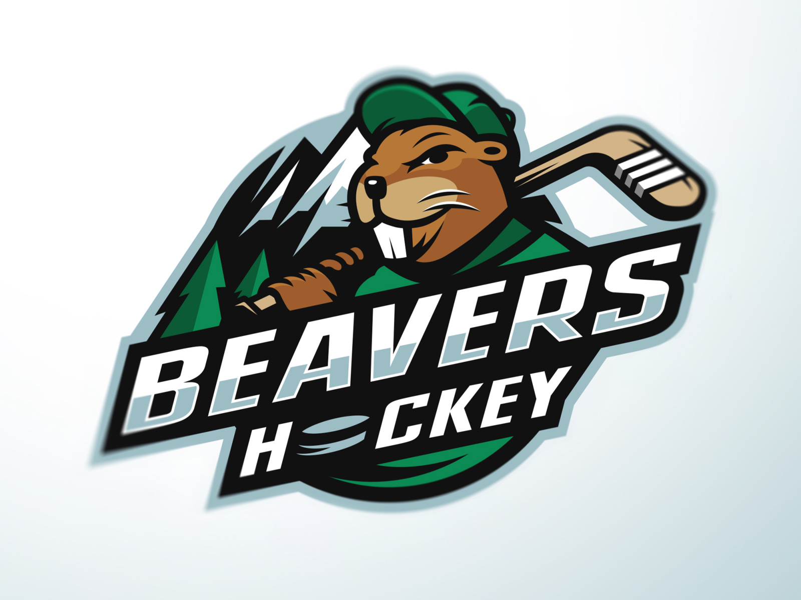 Beavers Hockey logo by Dušan Vorkapić on Dribbble