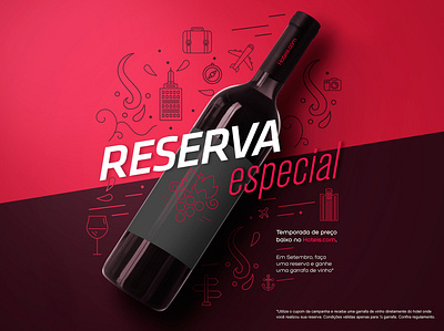 Hoteis.com - Reserva Especial branding design interface visual design web