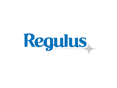 Regulus Logo custom logo logotype production sound star type wordmark