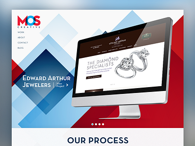 MOS Homepage (WIP) homepage parallax responsive web web design website
