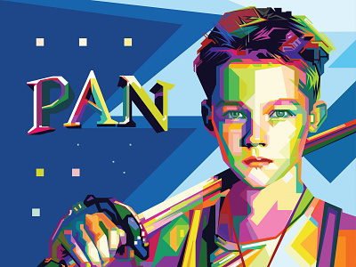 Pan2 01 adobe illustrator illustration popart vector wpap