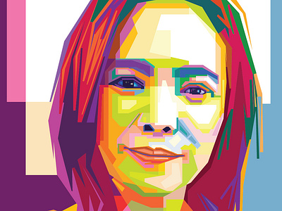 face adobe illustrator illustration popart vector wpap