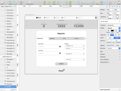 Dashboard wireframe - sketch design desktop sketchapp typography ux wireframes
