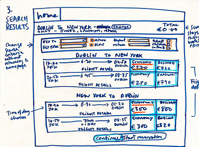 Search flights design desogn exercize drawing flight app flight booking new york notes sketching typography wireframe design wireframes