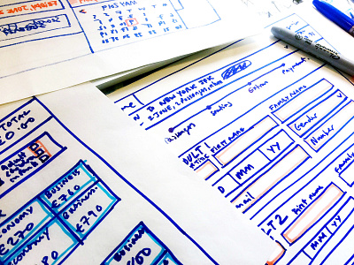 Seat booking wireframe design design thinking ux wireframing