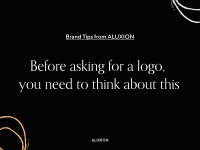 Branding tips - What to do before asking for a logo brand design brand identity branding branding and identity branding design design illustration logo tips