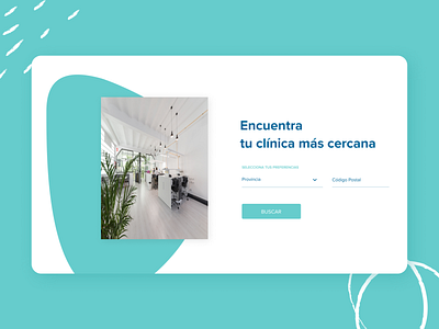 Insurance website - ASISA Dental aluxion branding button design inputs minimal search results selector spanish ui ux vector