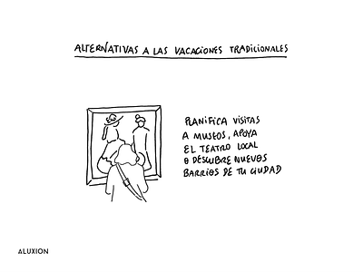 Illustration: A different way to enjoy your vacation time