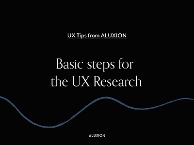 Basic UX research tips aluxion design illustration minimal tips ux