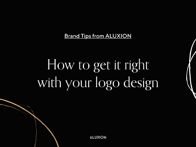 How to design the right logo