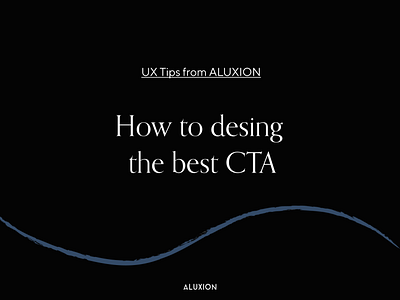 UX Tips - Better CTAs design for a better CRO